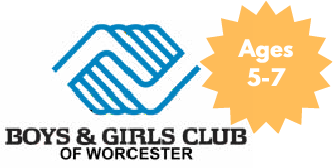 Boys & Girls Club of Worcester Program age: 5-7 Logo